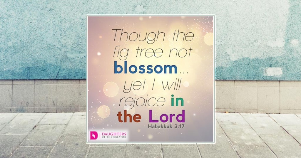 Though the fig- tree not blossom