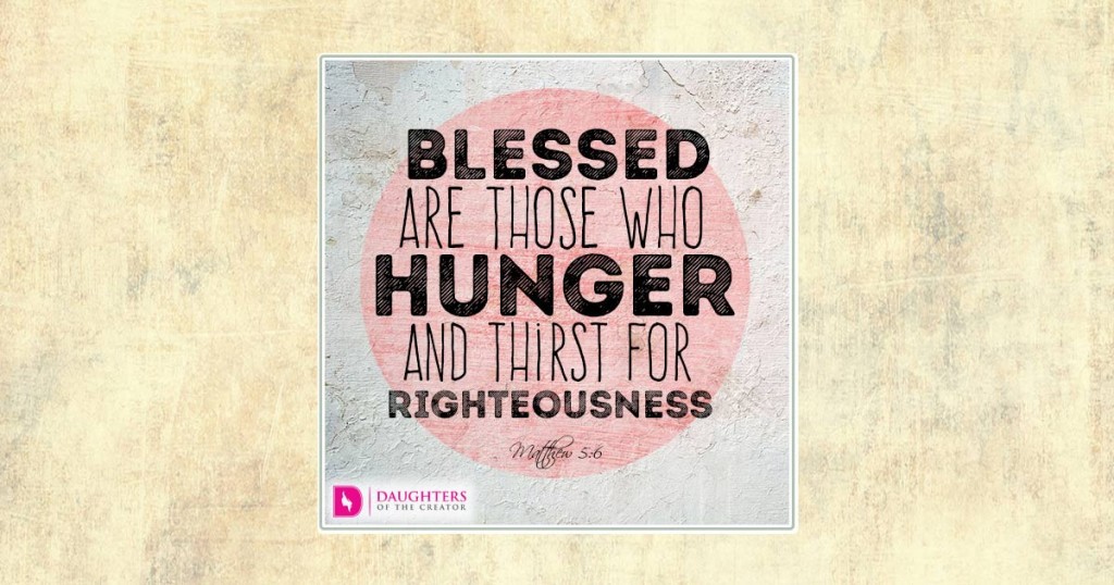 FB_Blessed are those who hunger and thirst for righteousness