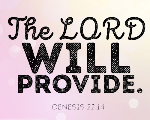 The LORD will provide