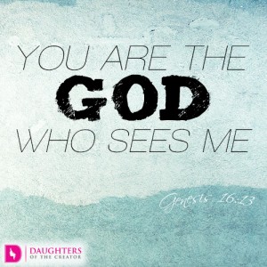 You are the God who sees me