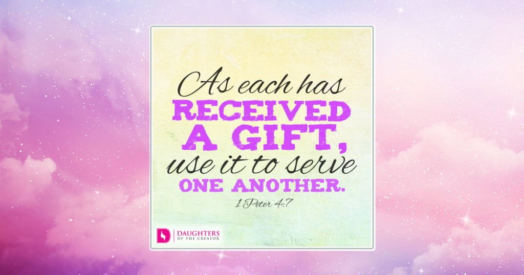 FB_As each has received a gift, use it to serve one another.