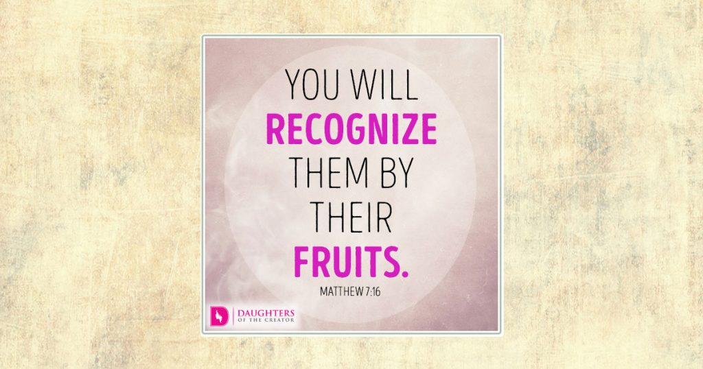 FB_You will recognize them by their fruits.