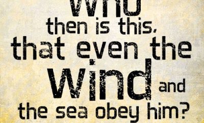 Who then is this, that even the wind and the sea obey him