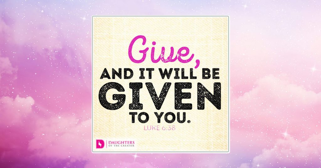 fb_Give, and it will be given to you