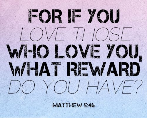 Matthew 5:46