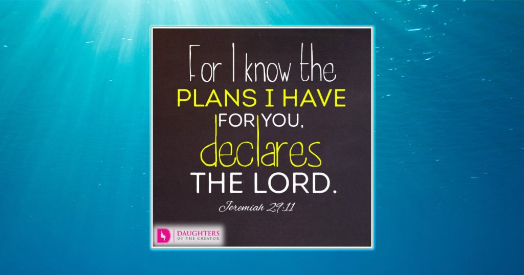 For I know the plans I have for you, declares the LORD.