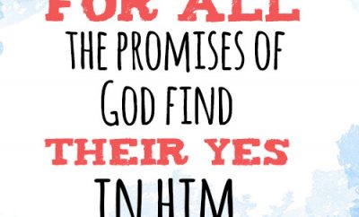 For all the promises of God find their Yes in him2