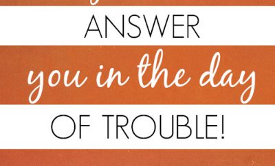 May the LORD answer you in the day of trouble!